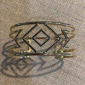 Stella & Dot Pave Sphinx Cuff - Gold